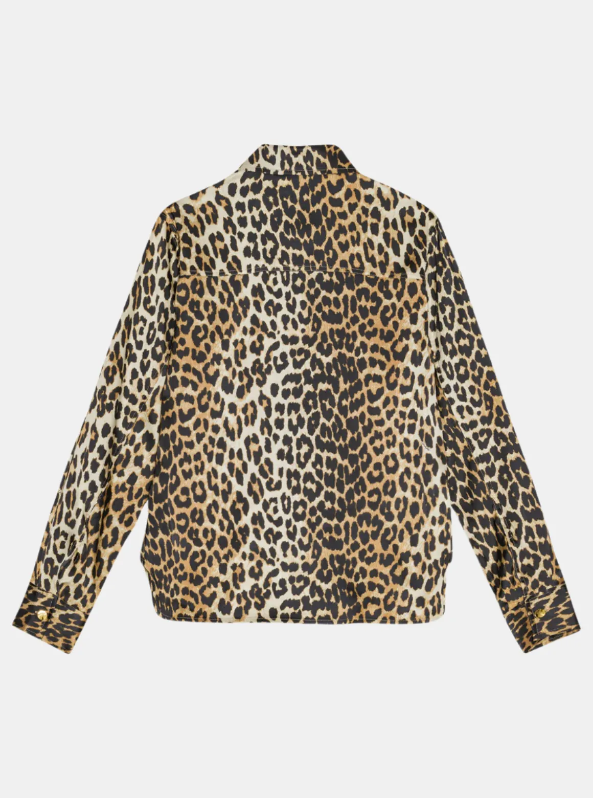 Printed Satin Shirt