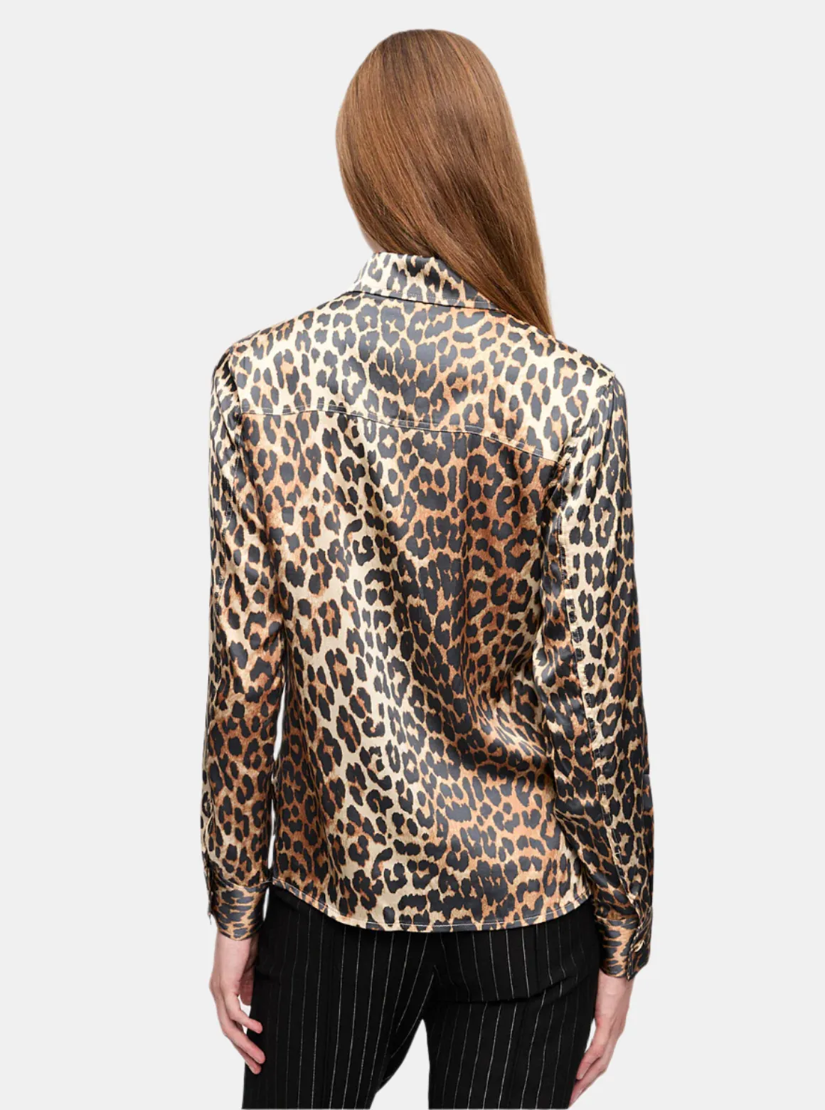 Printed Satin Shirt