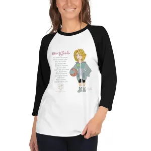 Puffin 3/4 sleeve raglan shirt