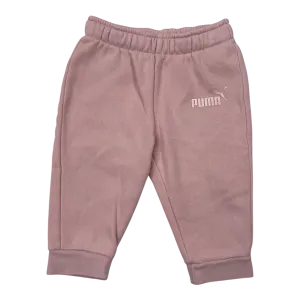 Puma logo sweatpants, light pink | 74cm