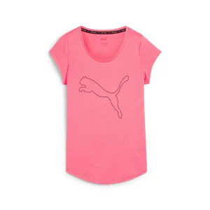 PUMA Performance Heather Cat Womens Tee