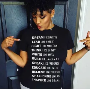 "Dream Like Martin" Unisex S/S Tee