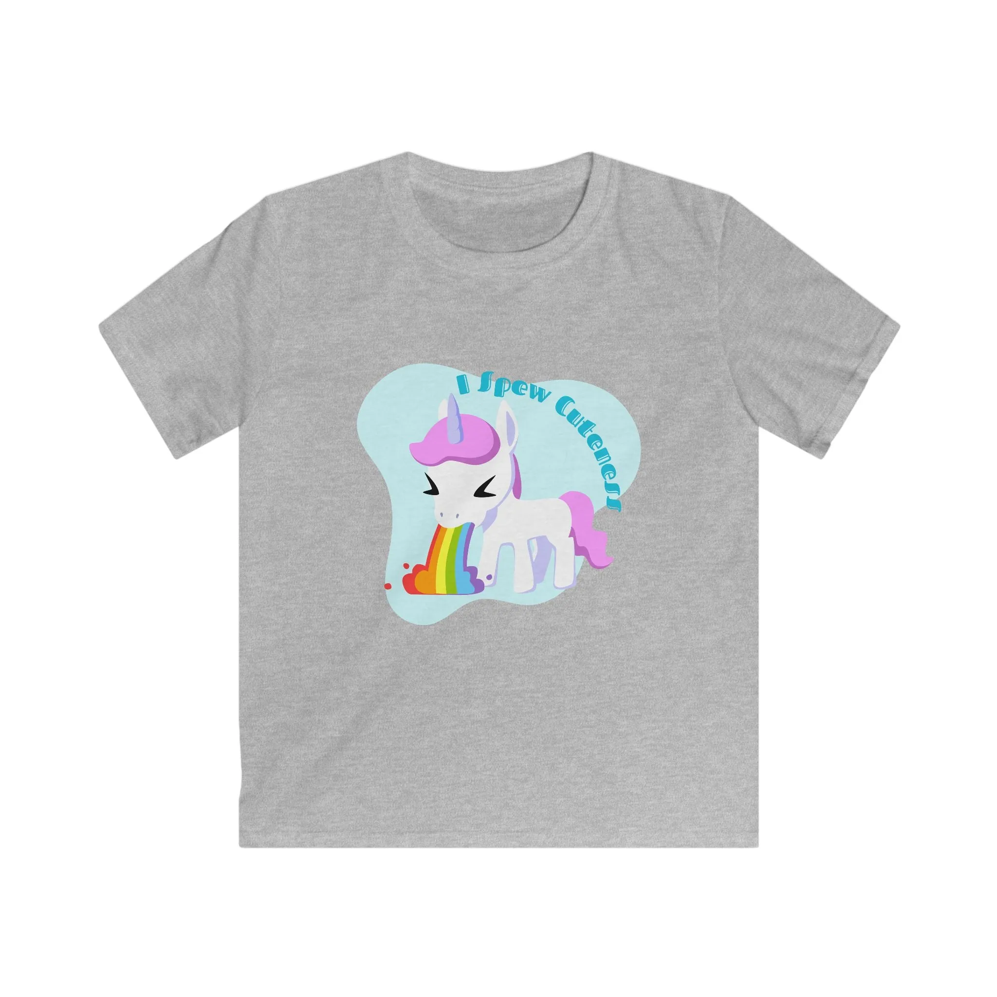 "I Spew Cuteness" Kids Unicorn T-Shirt
