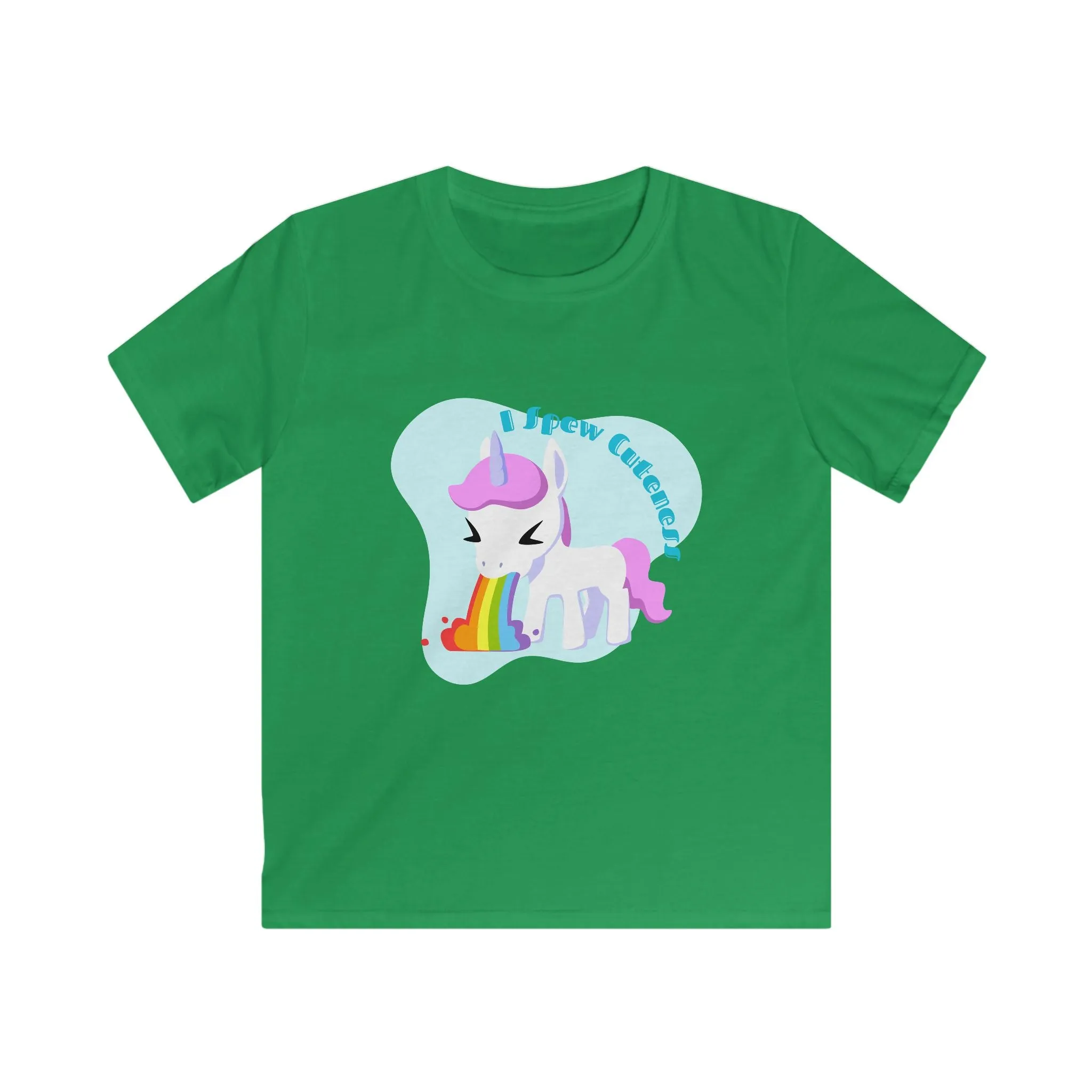 "I Spew Cuteness" Kids Unicorn T-Shirt