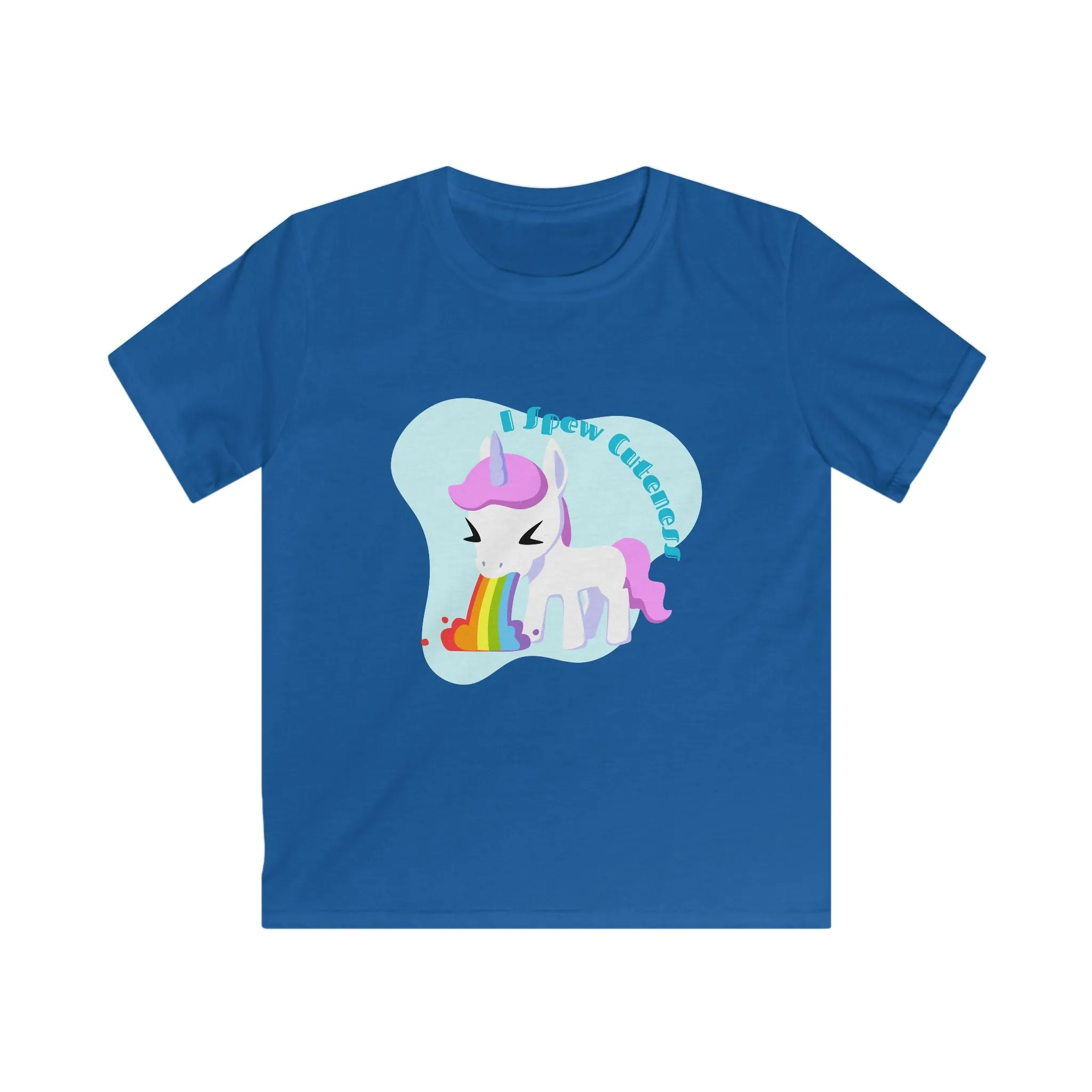 "I Spew Cuteness" Kids Unicorn T-Shirt
