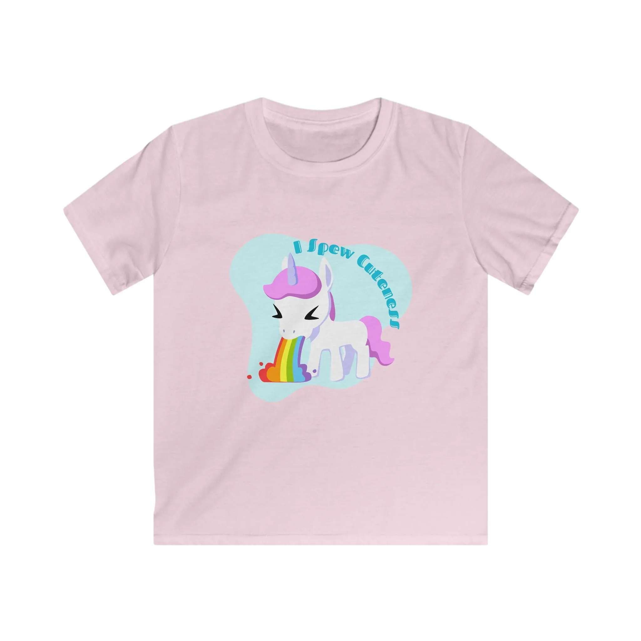 "I Spew Cuteness" Kids Unicorn T-Shirt