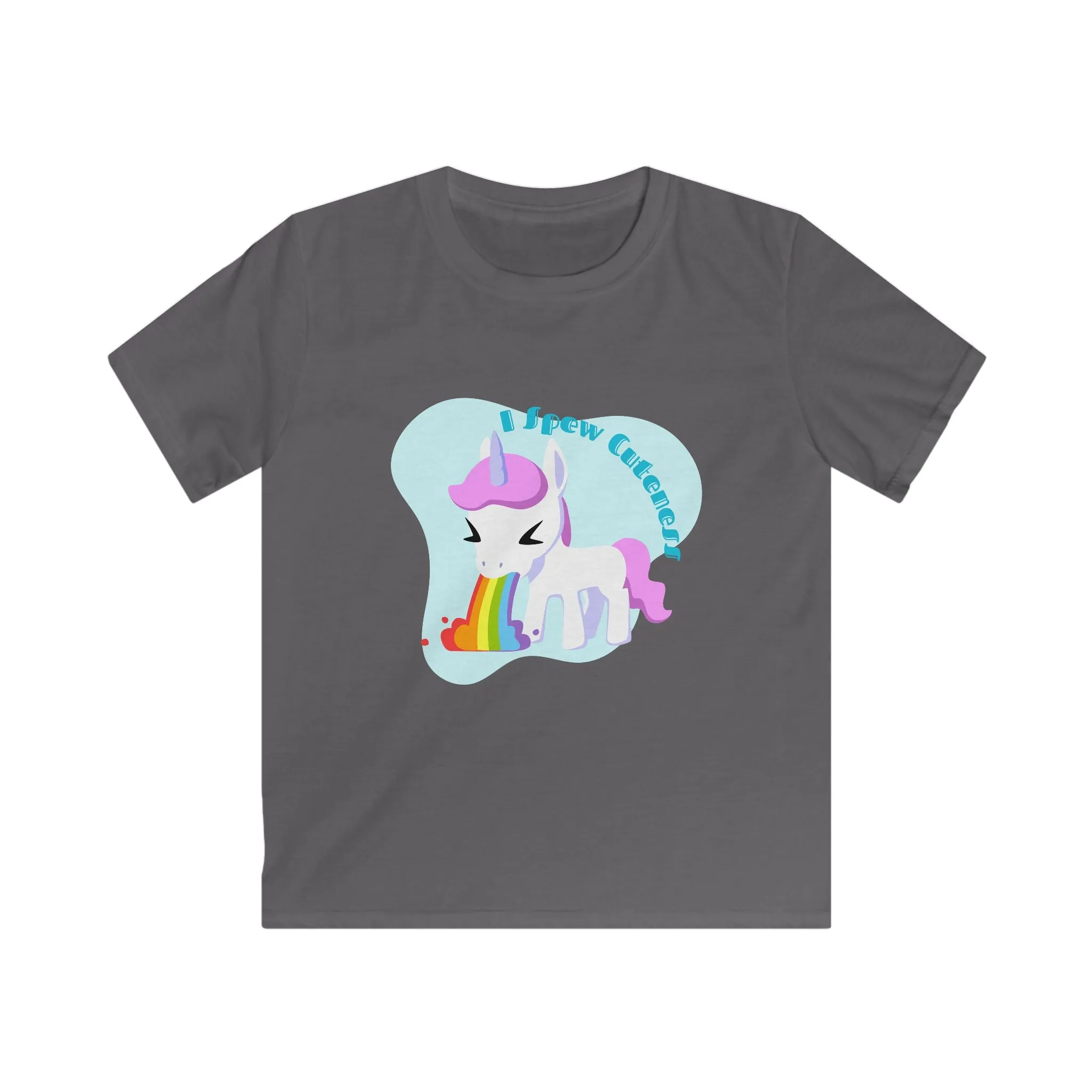 "I Spew Cuteness" Kids Unicorn T-Shirt