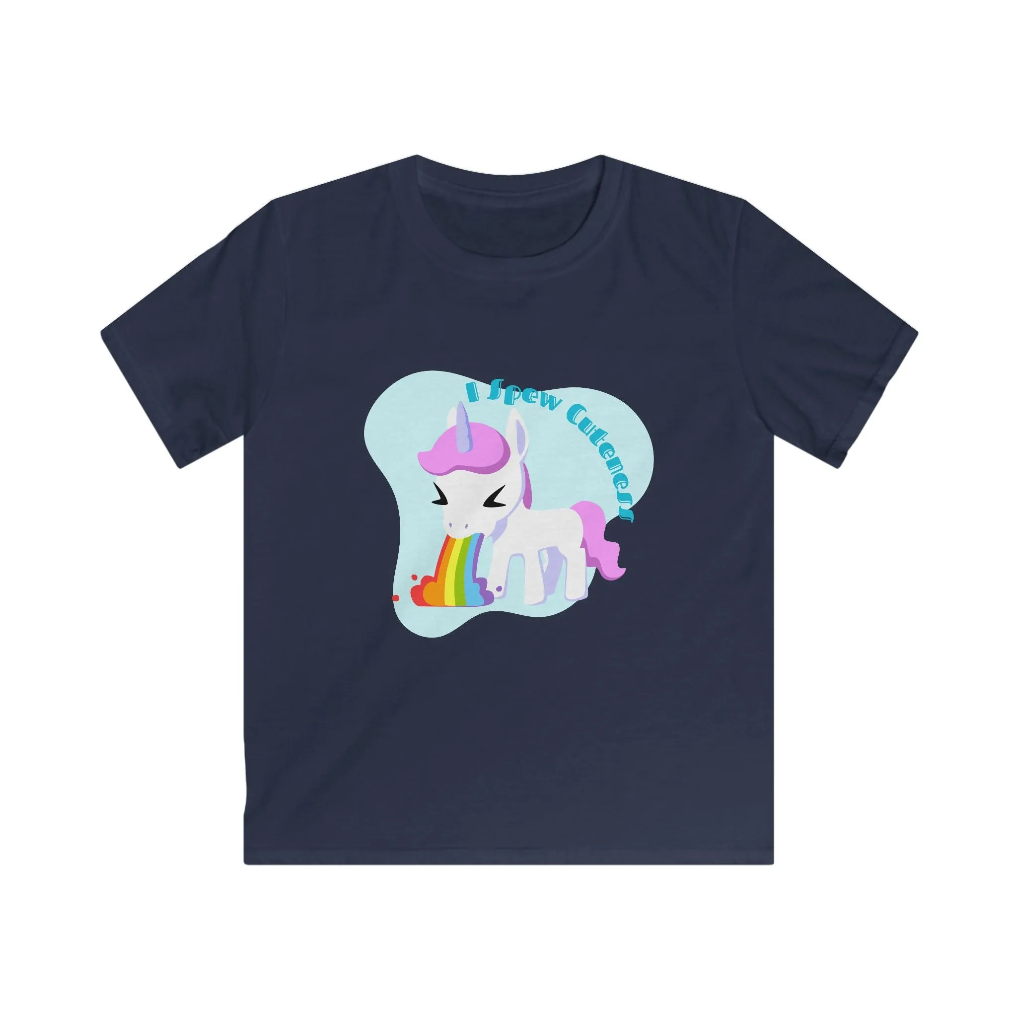 "I Spew Cuteness" Kids Unicorn T-Shirt