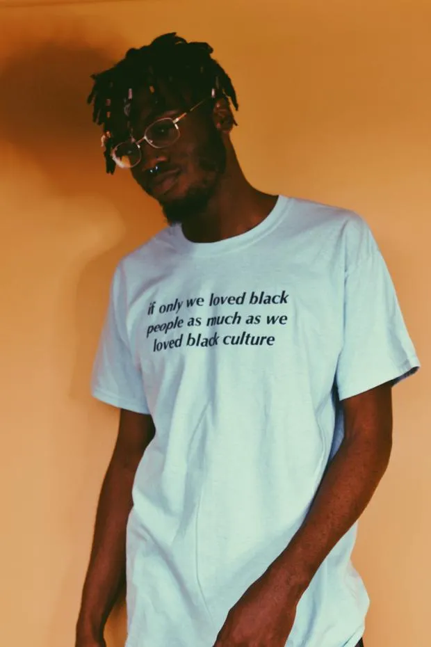 "If Only We Loved Black People" Unisex S/S Tee