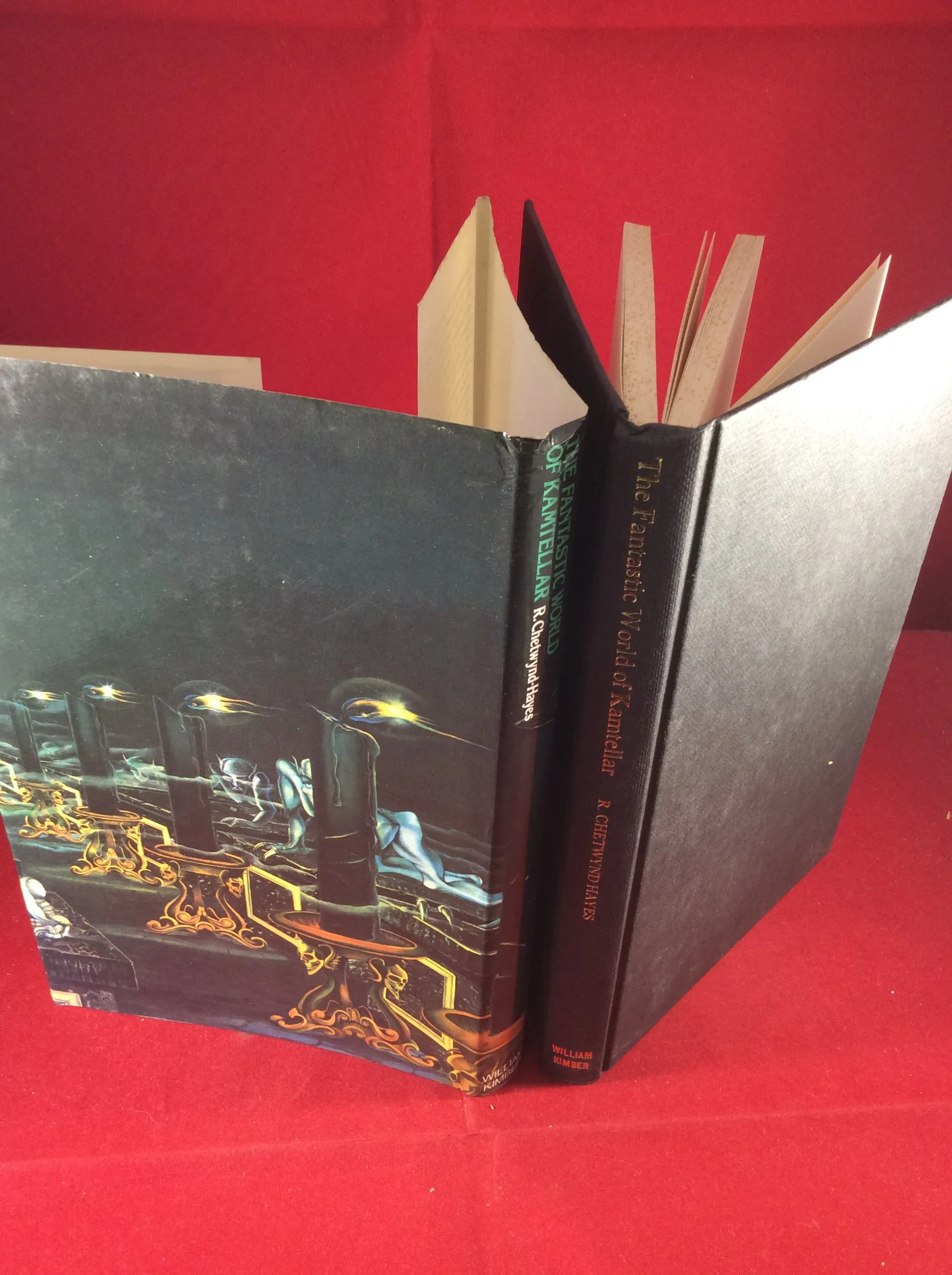 R. Chetwynd- Hayes, The Fantastic World of Kamtellar: A Book of Vampires and Ghouls, William Kimber, 1980, First Edition, Signed.