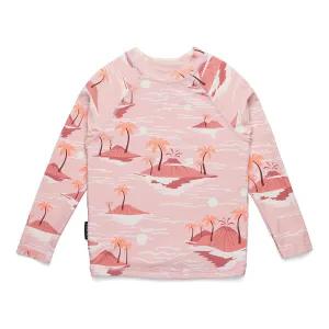 Rash Vest Sunset Lost Island