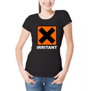 Reality Glitch Irritant Symbol Womens T-Shirt