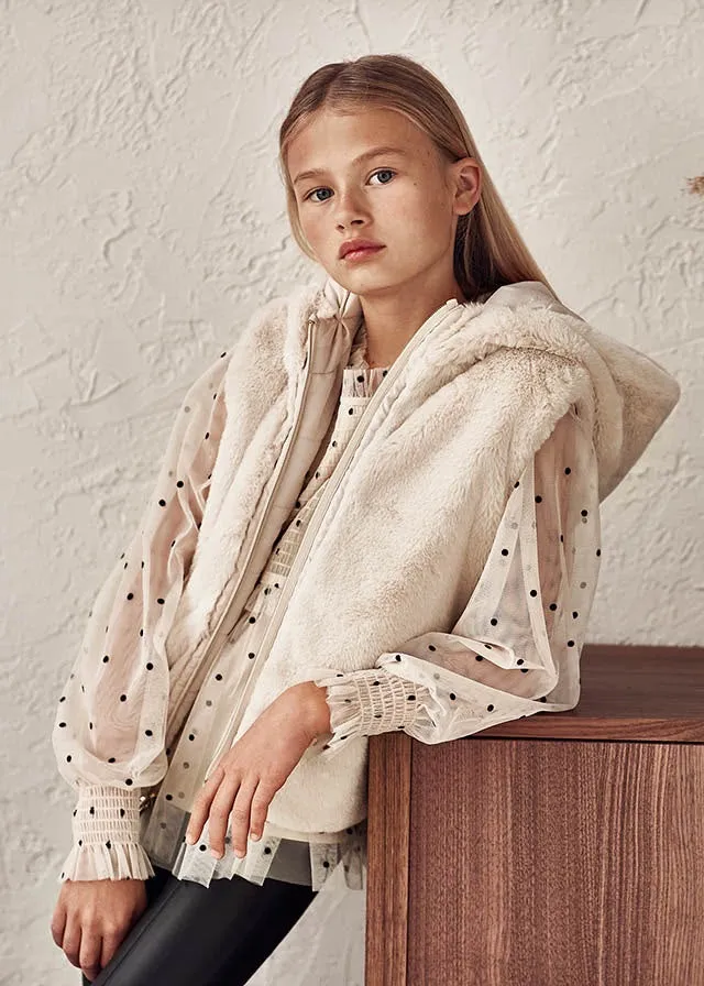 Reversible Faux Fur Vest 7.359