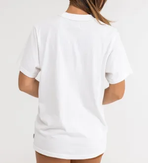 RHYTHM CLASSIC BRAND TEE - WHITE