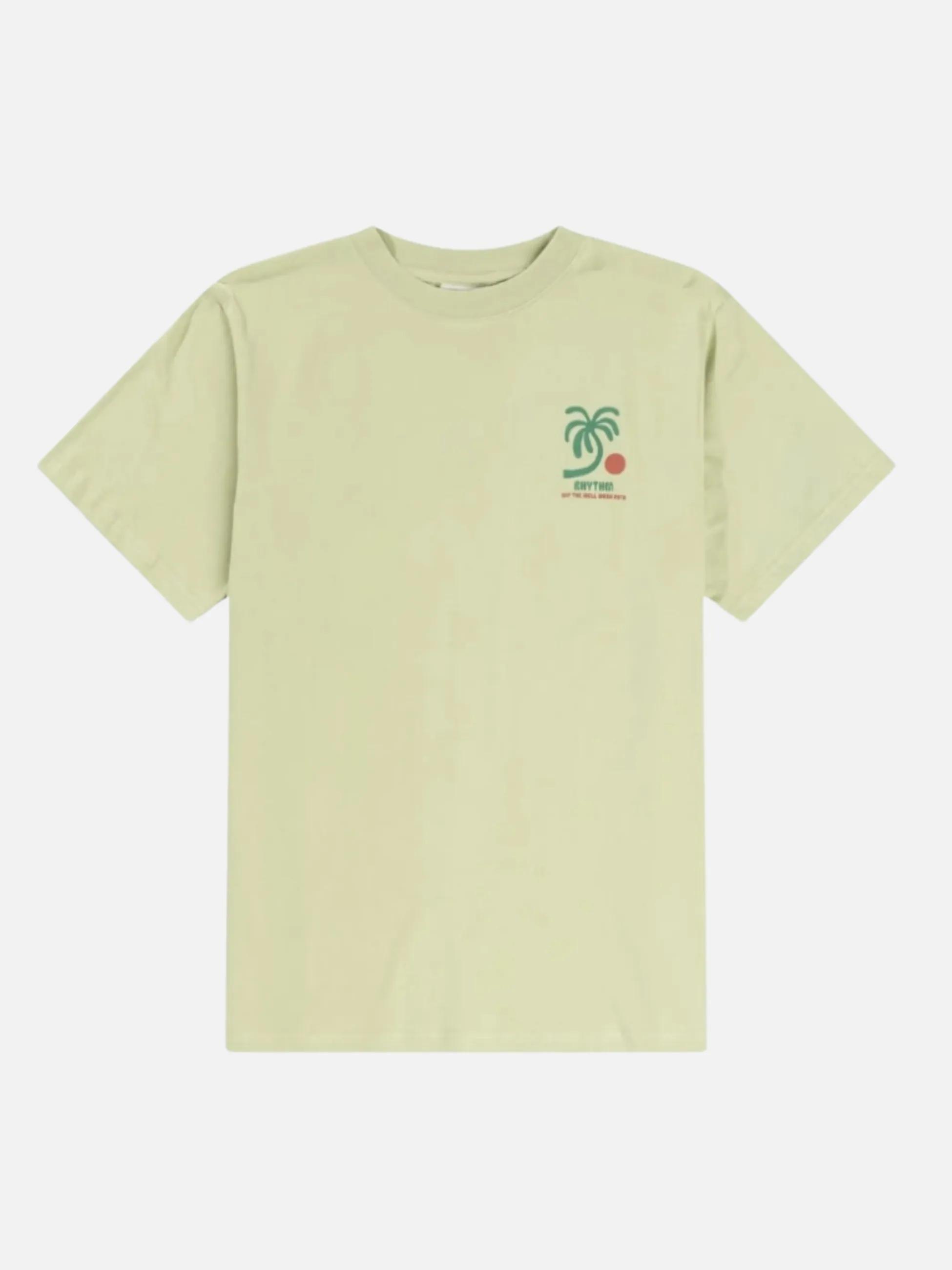 Rhythm Trees SS T-Shirt - Pistachio