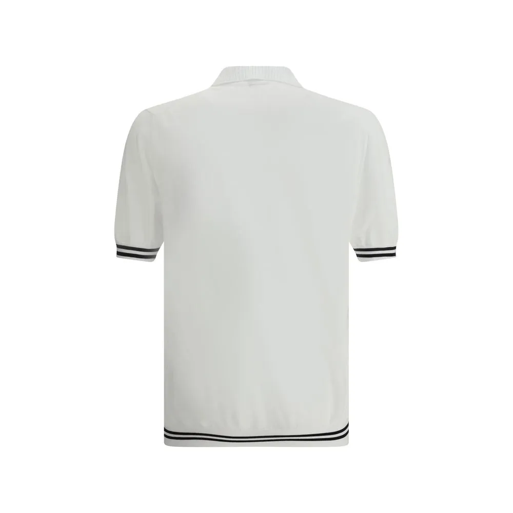 Ribbed Polo Shirt