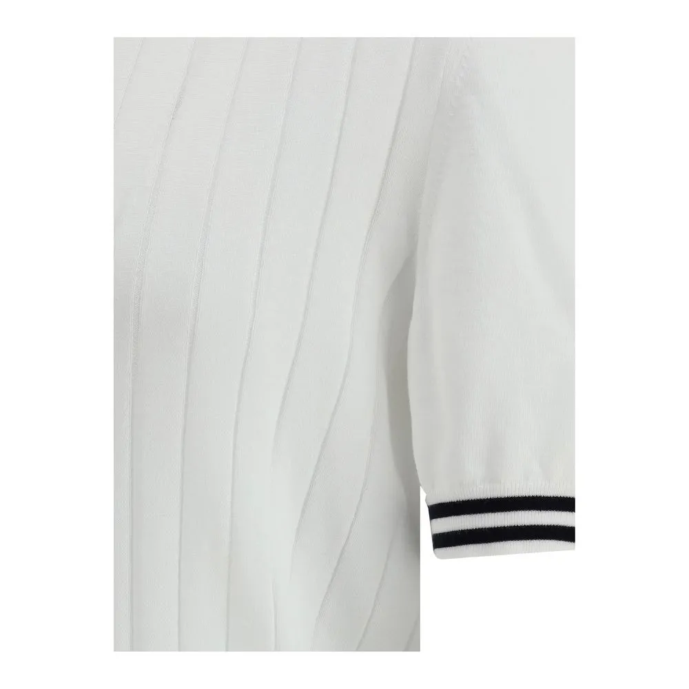 Ribbed Polo Shirt