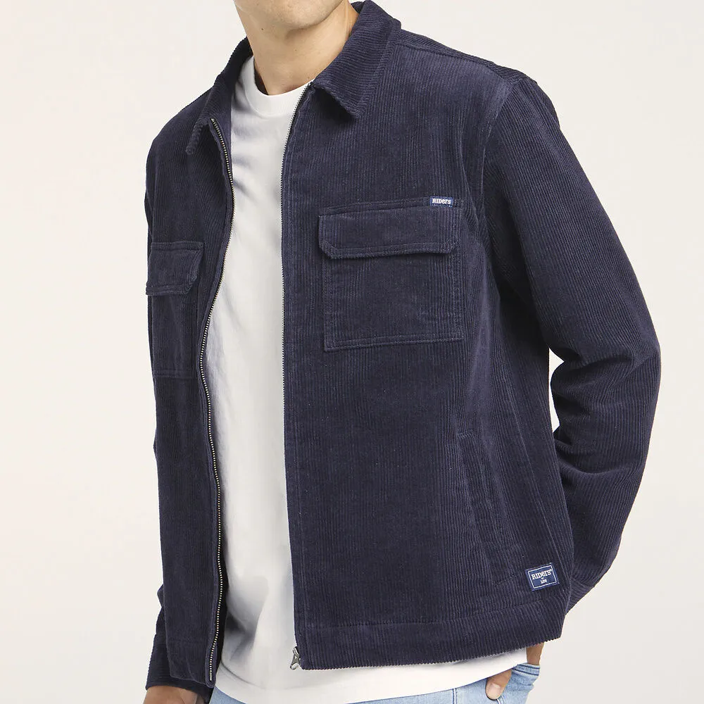 RIDERS TRADEMARK CORD JACKET NAVY CORD