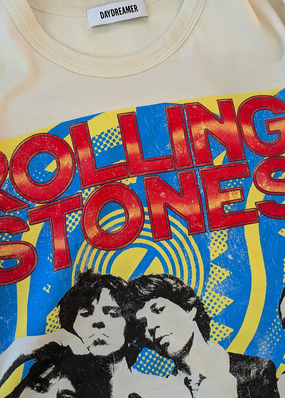 Rolling Stones Steel Wheels Ringer Tee