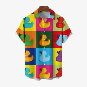 Rubber Duck Casual Short Sleeve Shirt 2402000014
