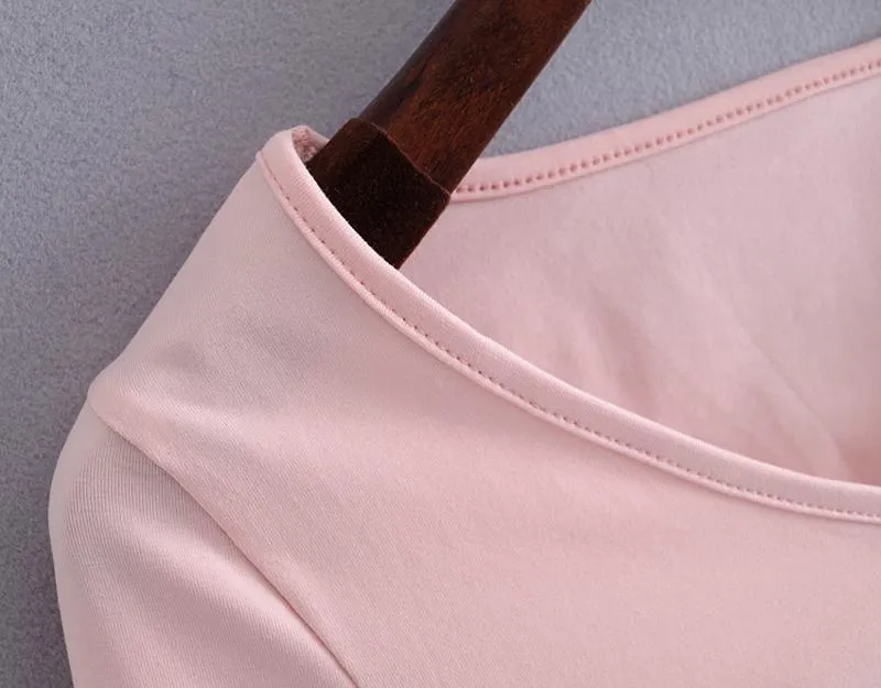 Ruched Crop Shirt