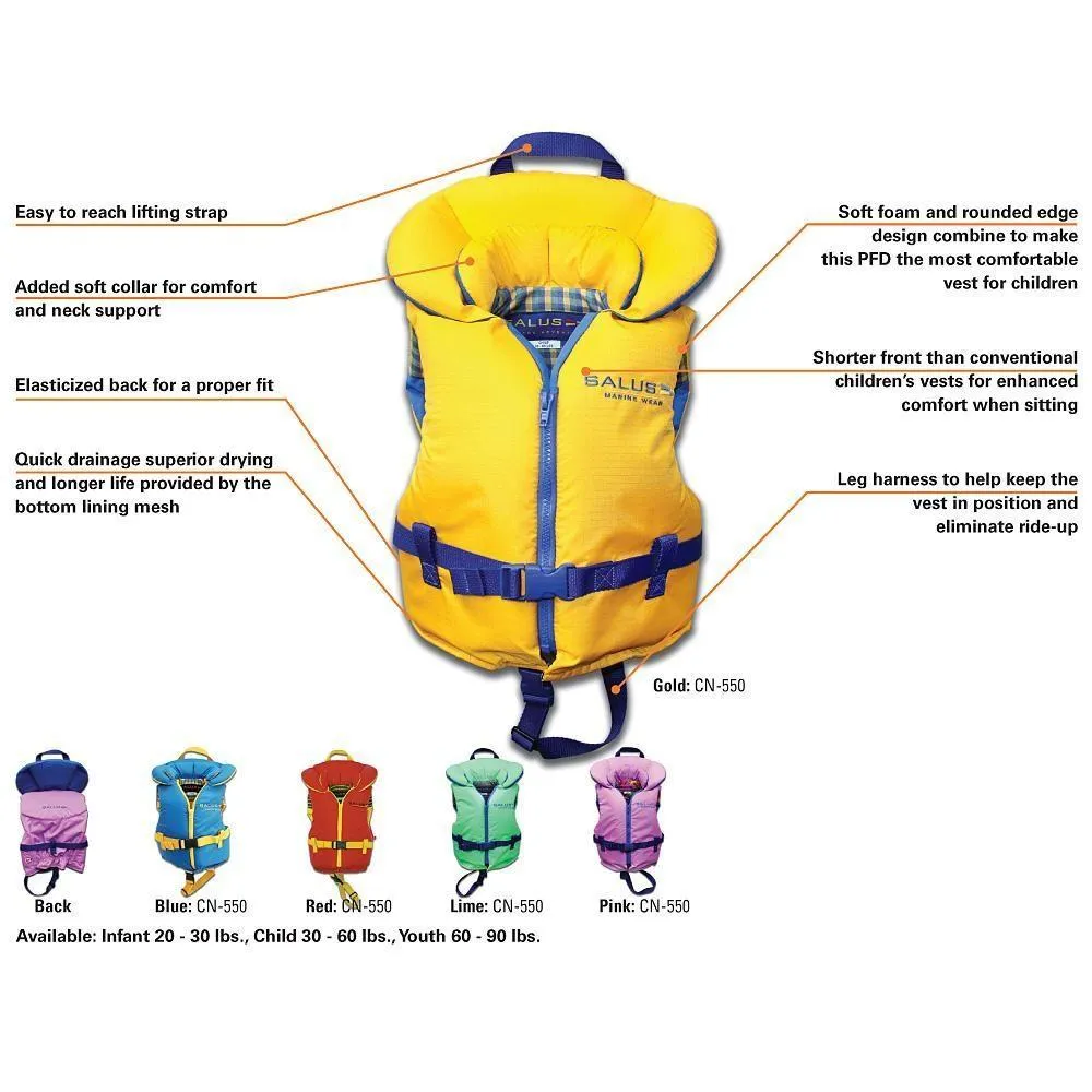 Salus Marine Nimbus Infant Vest (Blue)