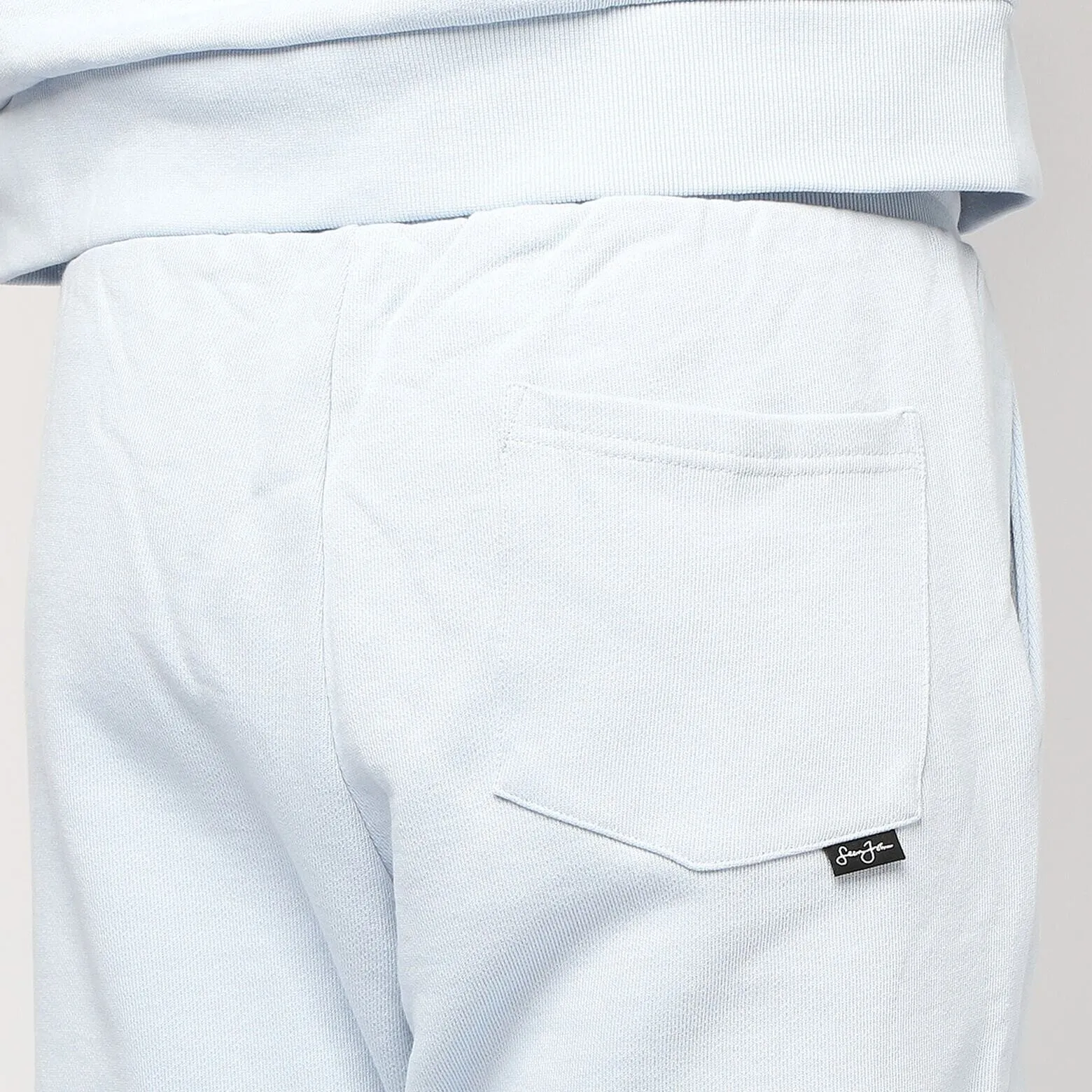 Sean John Script Logo Essential Pants light blue