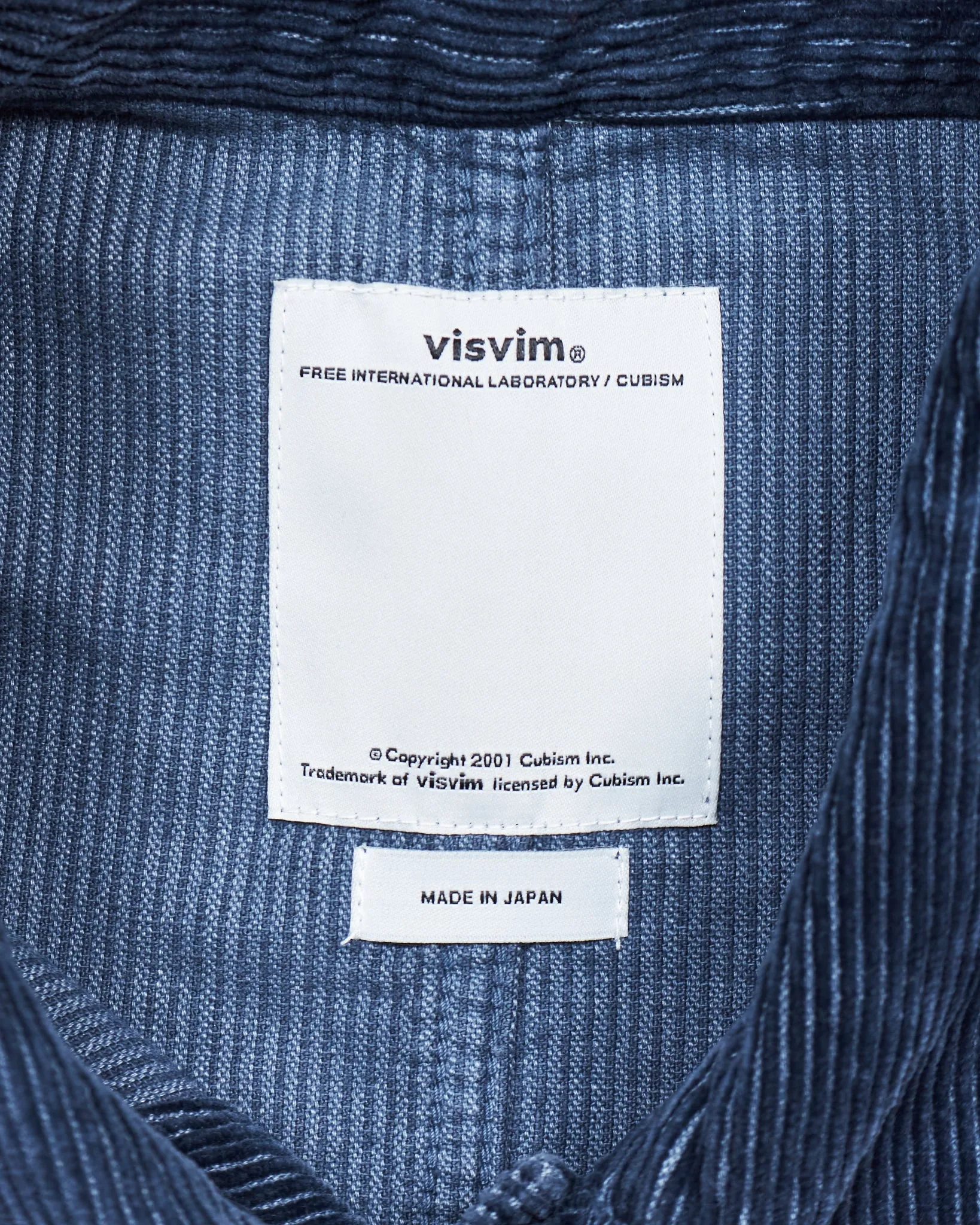 Second Hand Visvim Travail Coverall Wale Cord Jacket Size 3