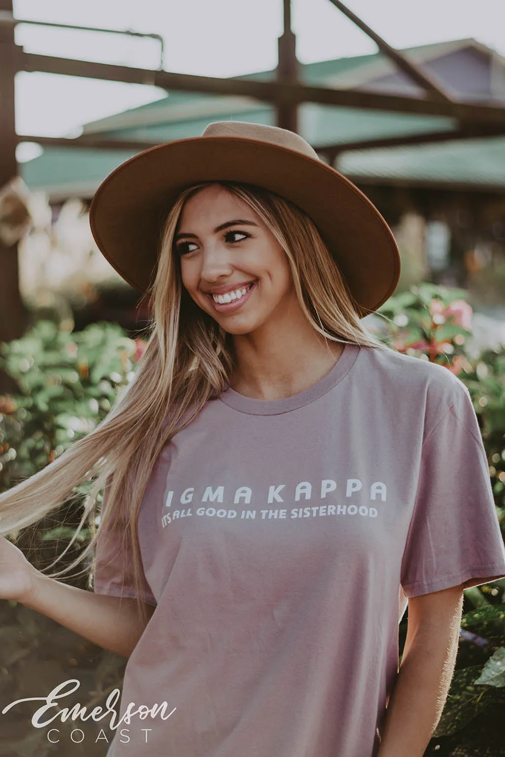 Sigma Kappa Good In The Sisterhood Tshirt