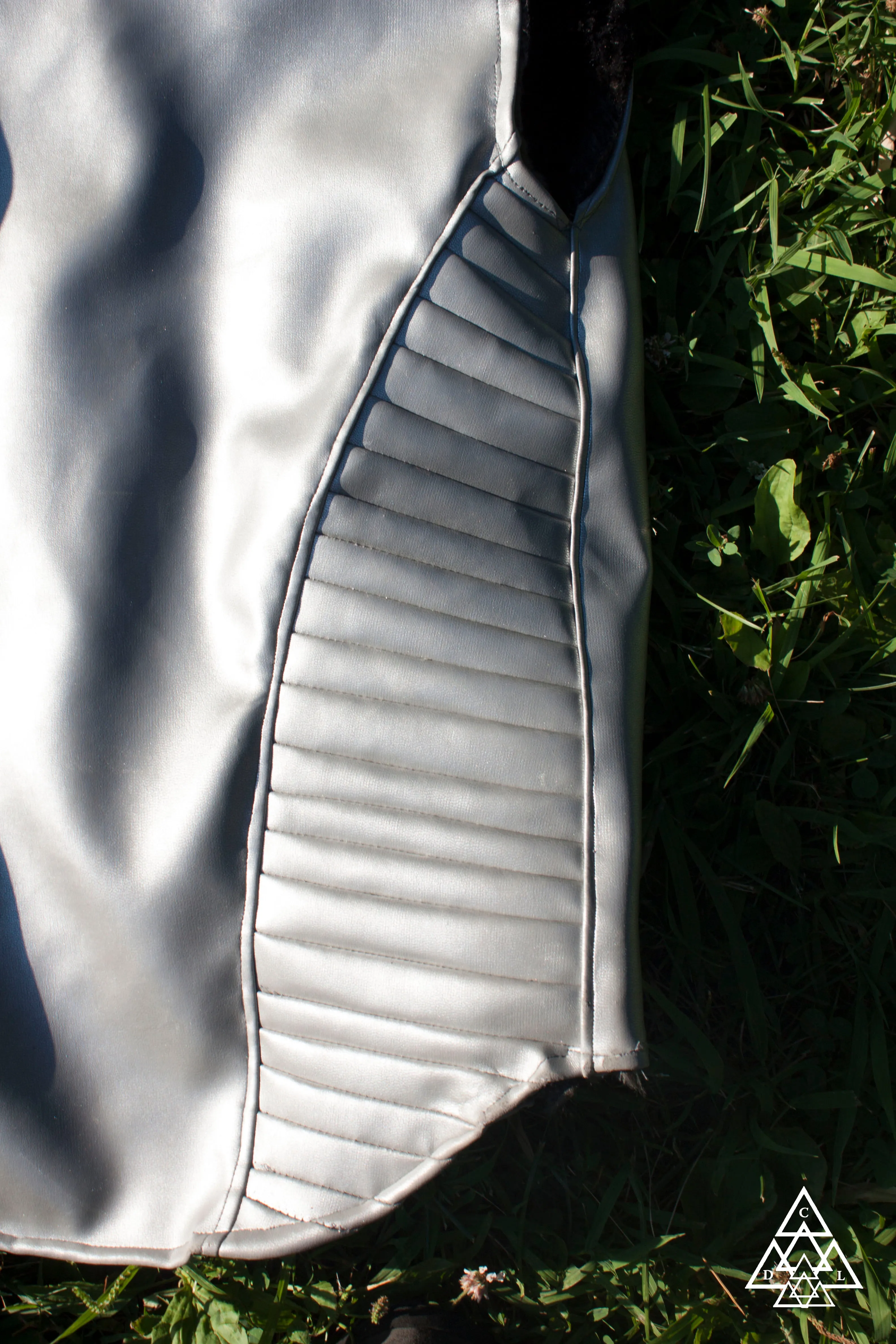 Silver F1 Hooded Vest