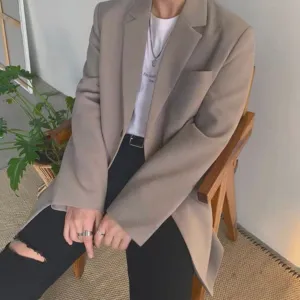 SIMPLE OVER TAILORED JACKET KBQ0210