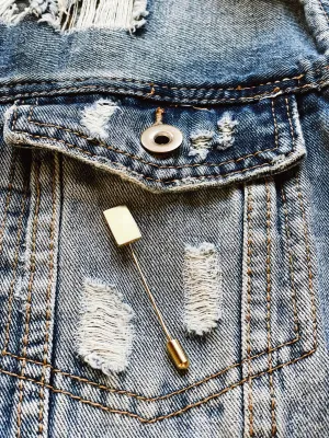 Simple Square Stickpin