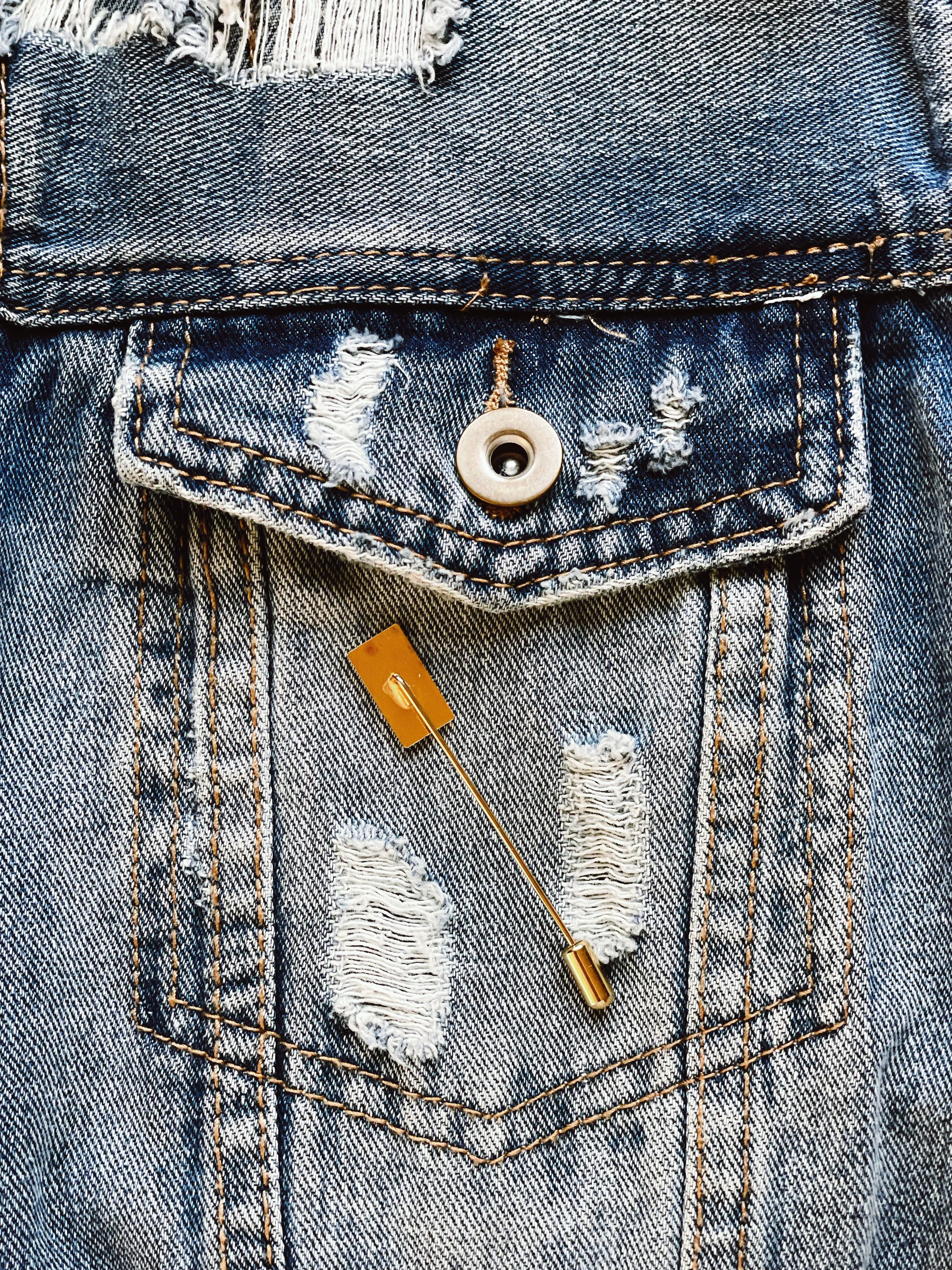 Simple Square Stickpin