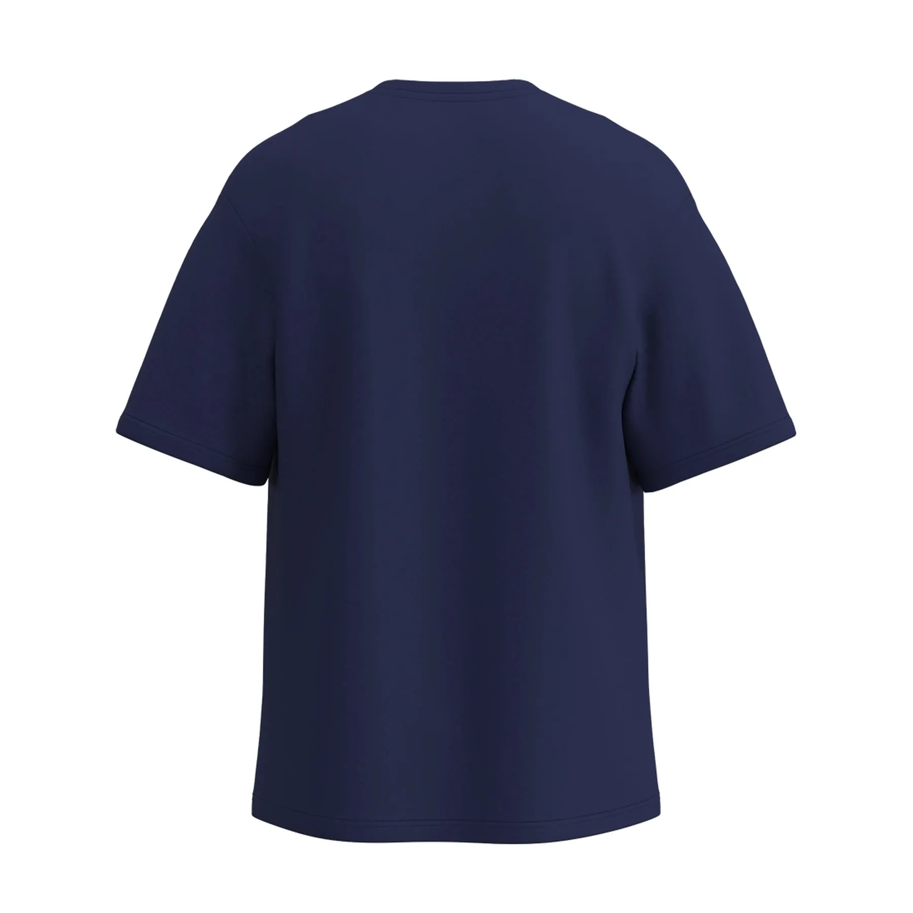 Soft Cotton Oversized T-Shirt, Navy