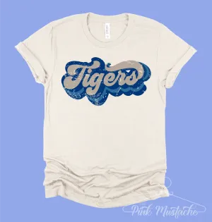 Soft Style Blue Tigers - Crawford Fundraiser - Tee/ Toddler, Youth, and Adult Sizes Available