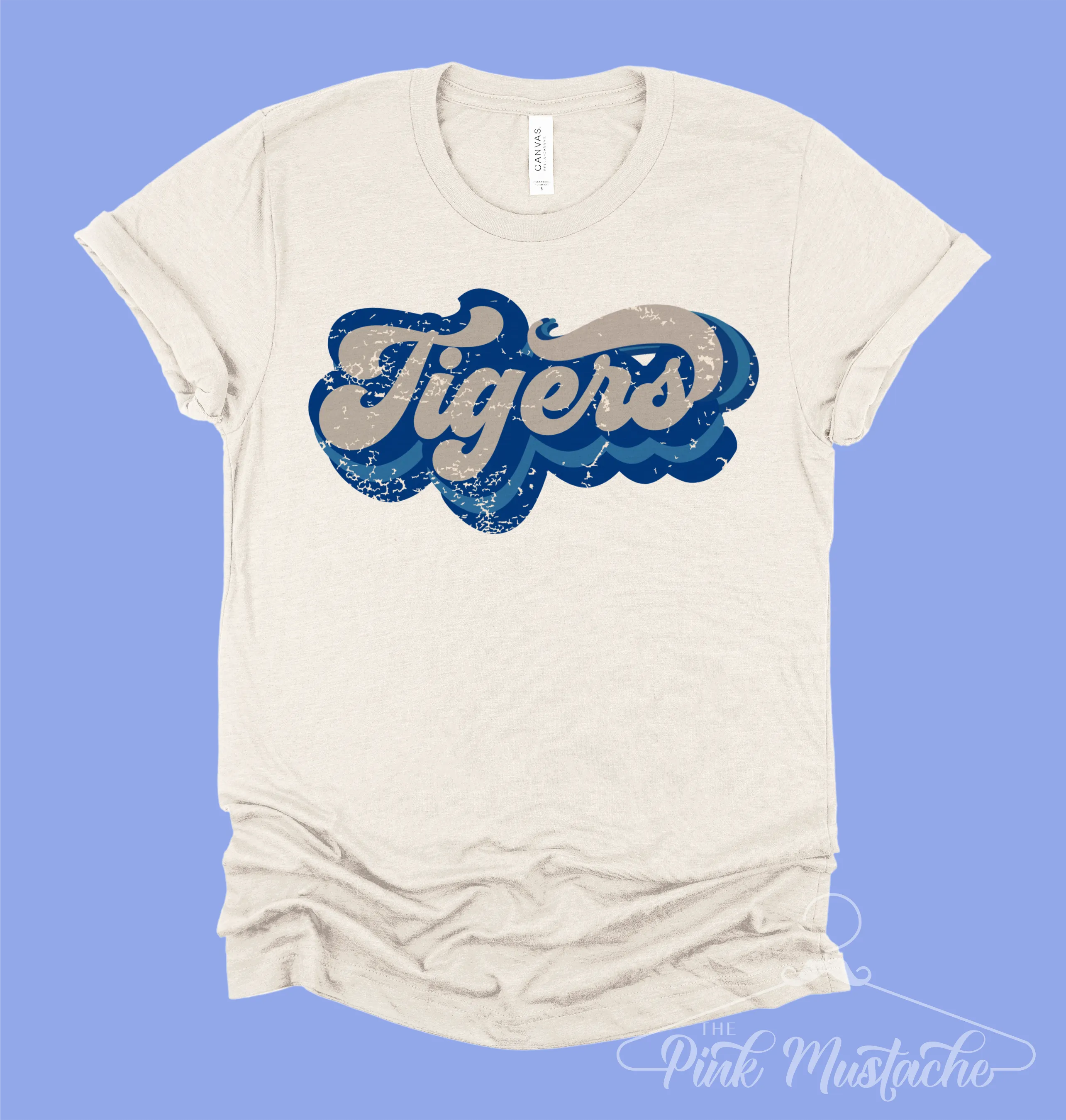 Soft Style Blue Tigers - Crawford Fundraiser - Tee/ Toddler, Youth, and Adult Sizes Available