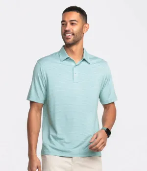 SOUTHERN SHIRT CO. HEATHER MADISON STRIPE POLO