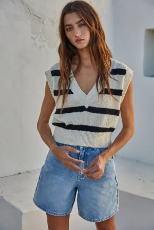 Stevie Knit Sweater Vest