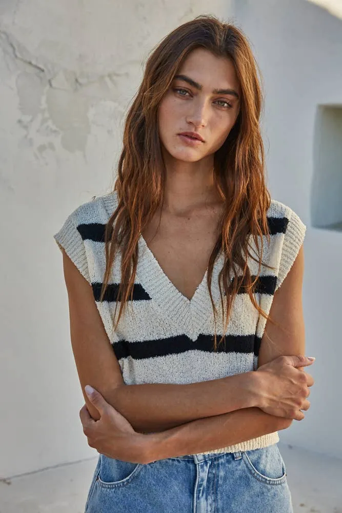 Stevie Knit Sweater Vest