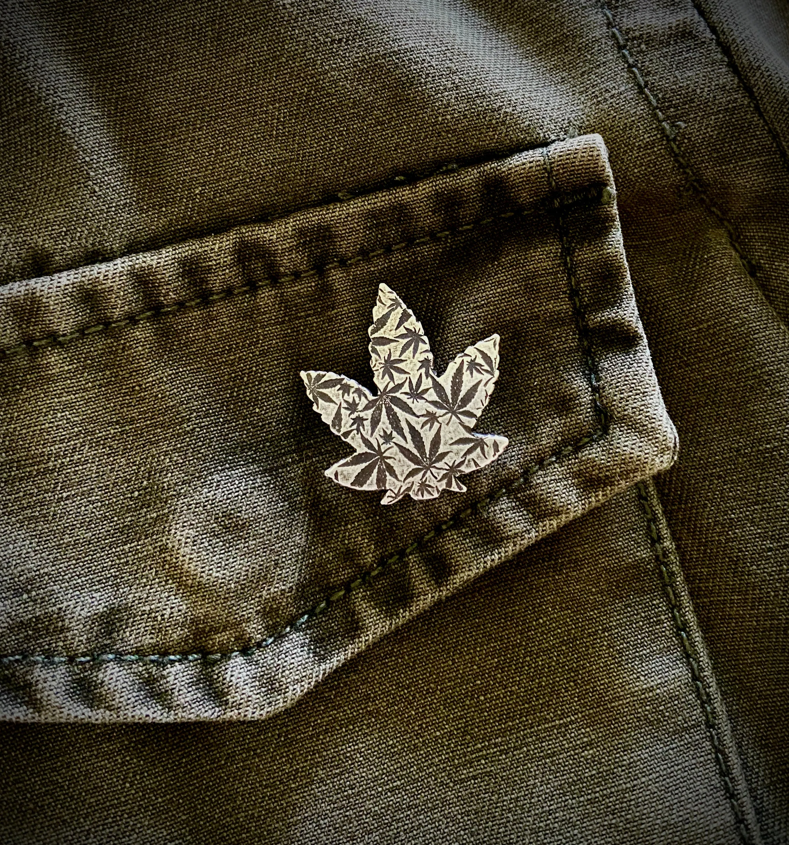 STICKY ICKY Sterling Pin