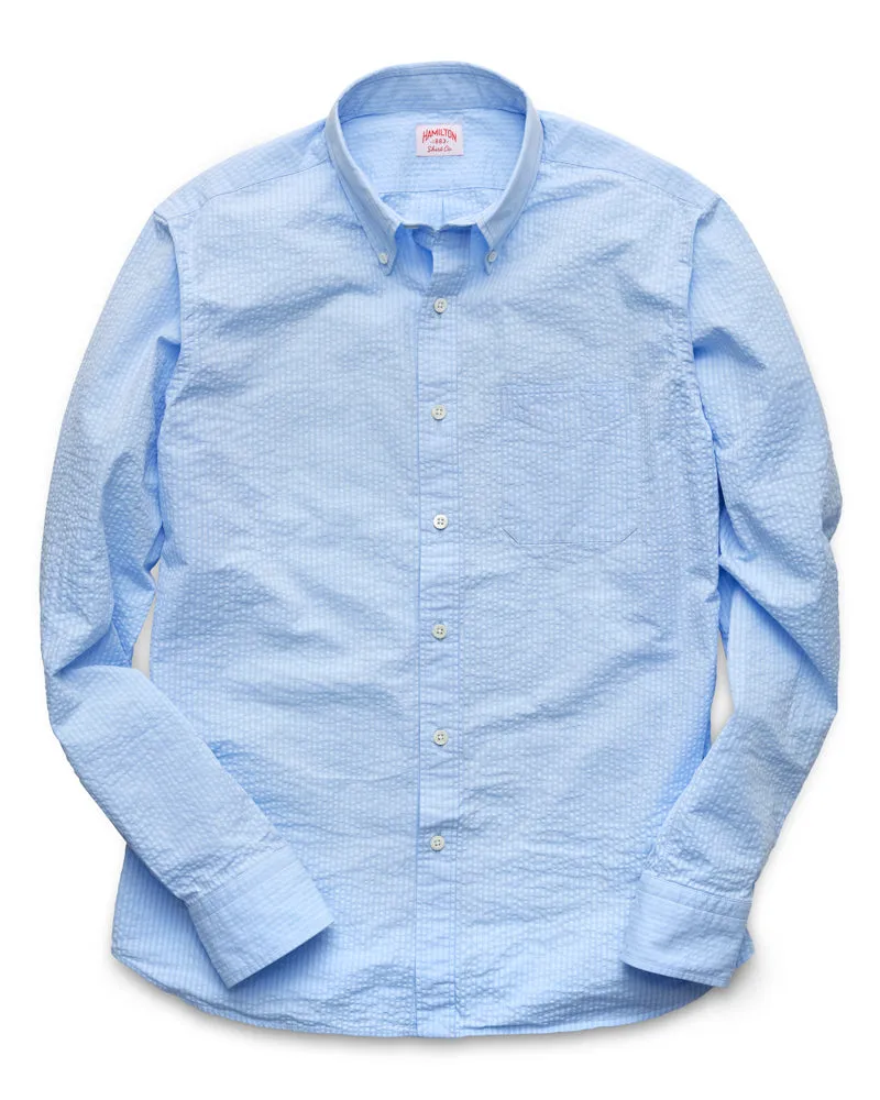 Strickland Seersucker (Blue)