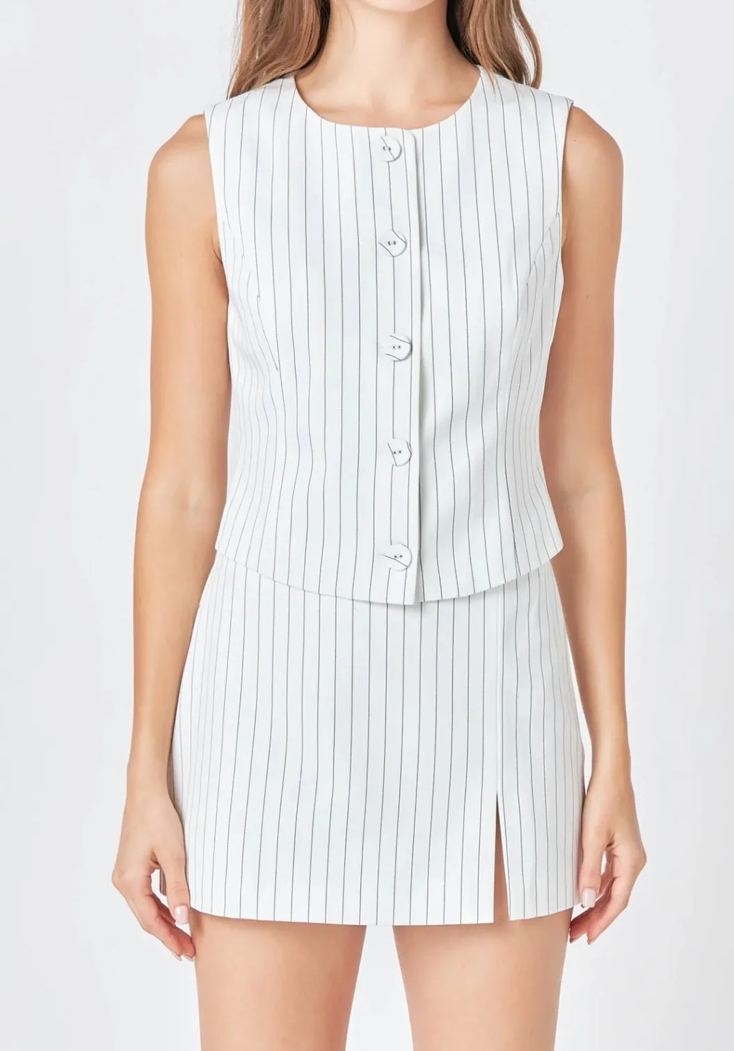 Stripe Vest
