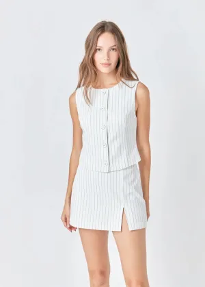 Stripe Vest