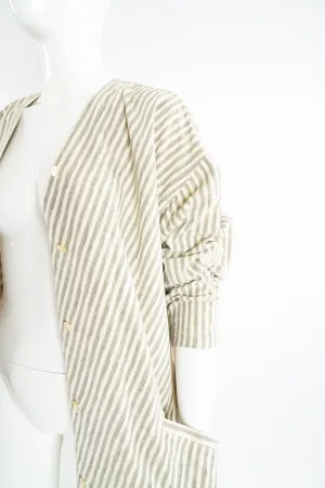 Striped Duster Jacket