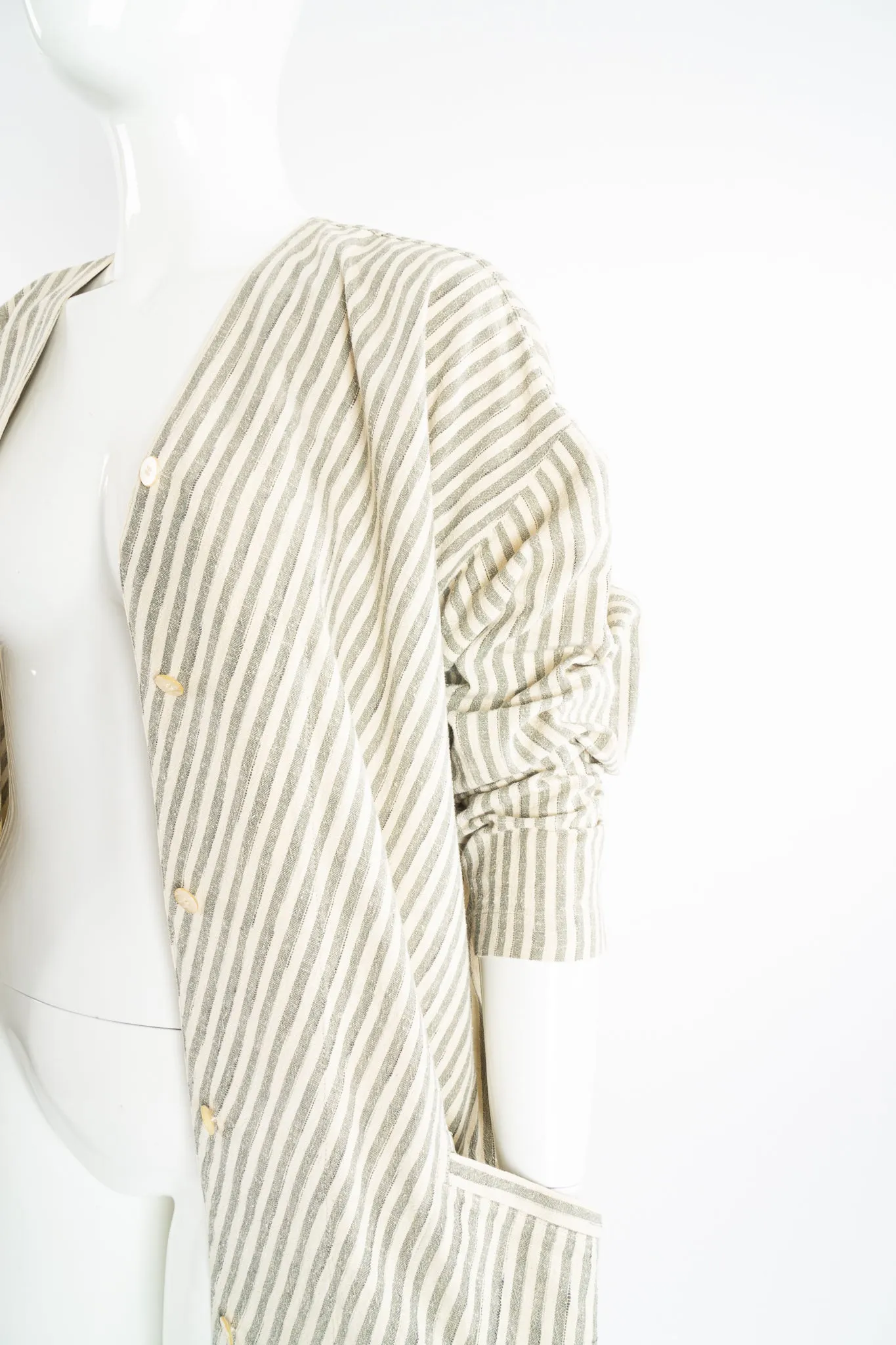 Striped Duster Jacket