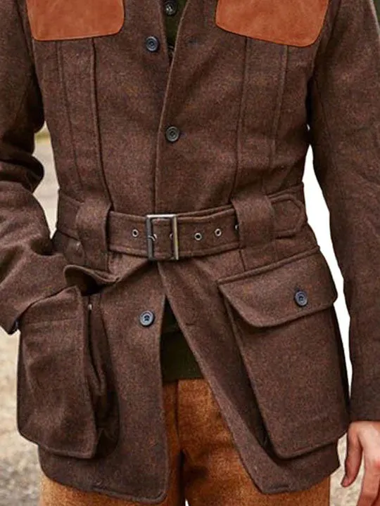 Suede Casual Men's Jacket