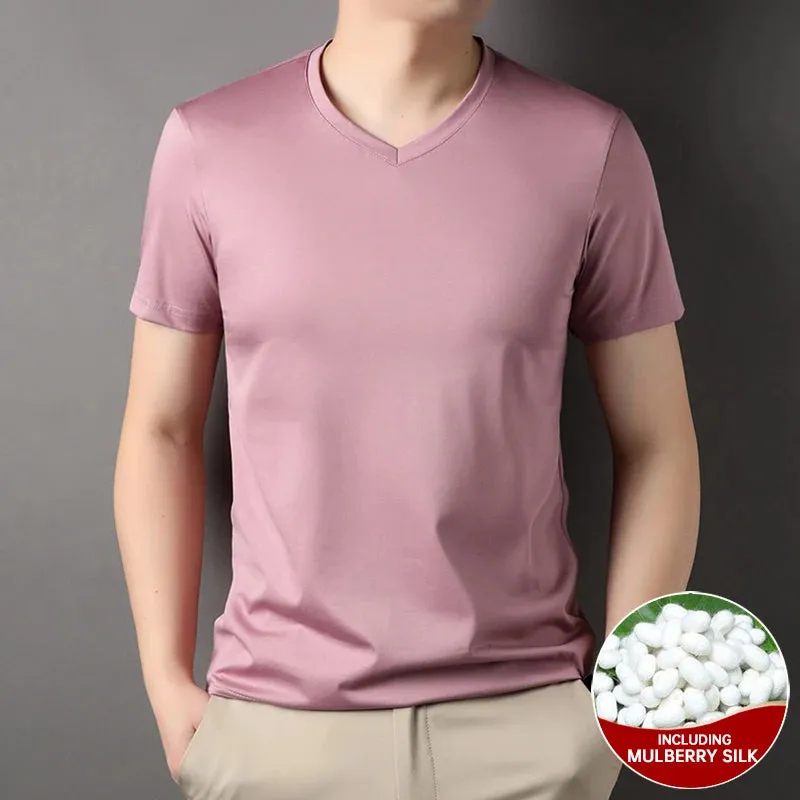 Summer Cotton T-Shirt Casual Short