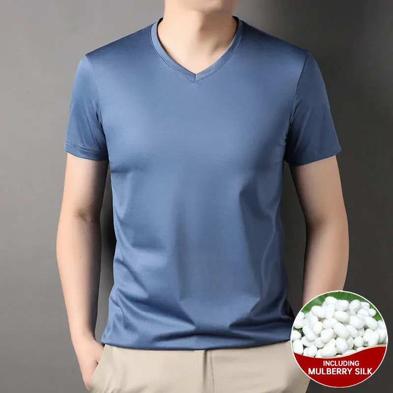 Summer Cotton T-Shirt Casual Short