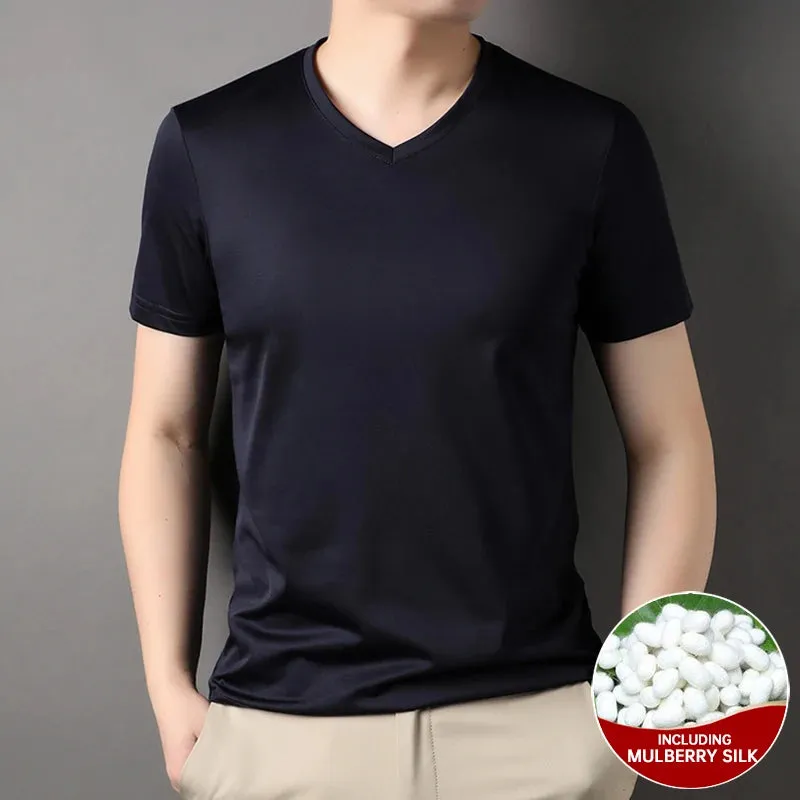 Summer Cotton T-Shirt Casual Short