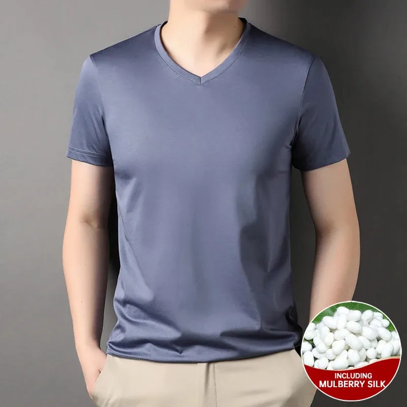 Summer Cotton T-Shirt Casual Short